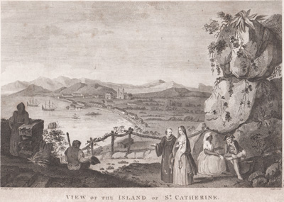 View of the Island of St. Catherine